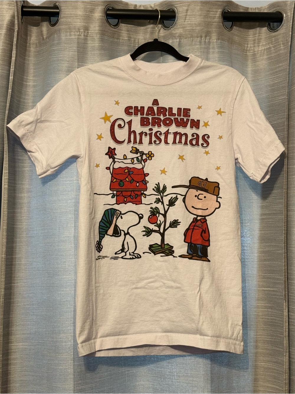 Game Changer x A Charlie Brown Christmas Graphic T-Shirt EUC